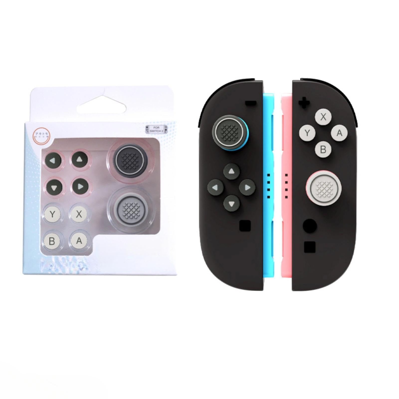 Joystick Caps for Switch2 Silicone Button Caps Silicone Colored Button Stickers