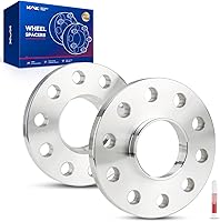 Vista 100 de KAX Espaciadores de rueda de 4 x 4 de 1 pulgada para Trail Boss 330, espaciadores de 4 lengüetas con orificio de cubo de 2.323 in de 1/2 pulgada x