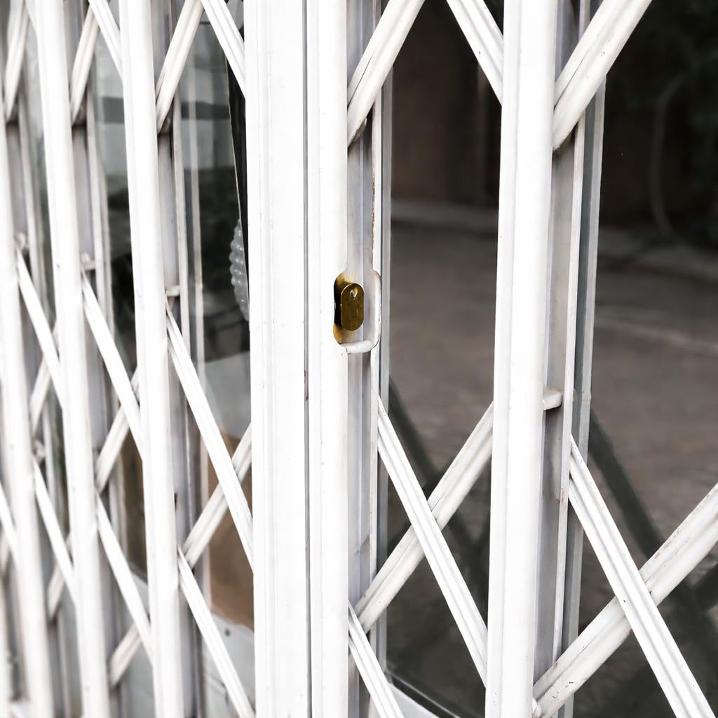 FERPASA® - Cerradura Puerta Ballesta con Llave de Puntos – Seguridad Metálica para Puertas Extensibles, Acabado Resistente y Duradero – 146x23,5 MM.
