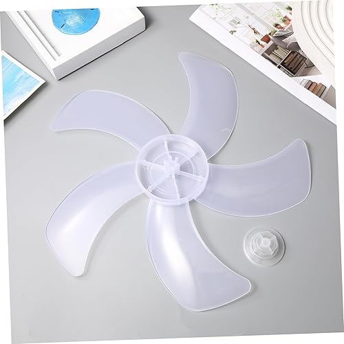 Miniatura 9 de 16 cuchillas de ventilador de orificio redondo de repuesto, accesorios de ventilador de pedestal de pie, cuchillas de ventilador de repuesto de 14.6