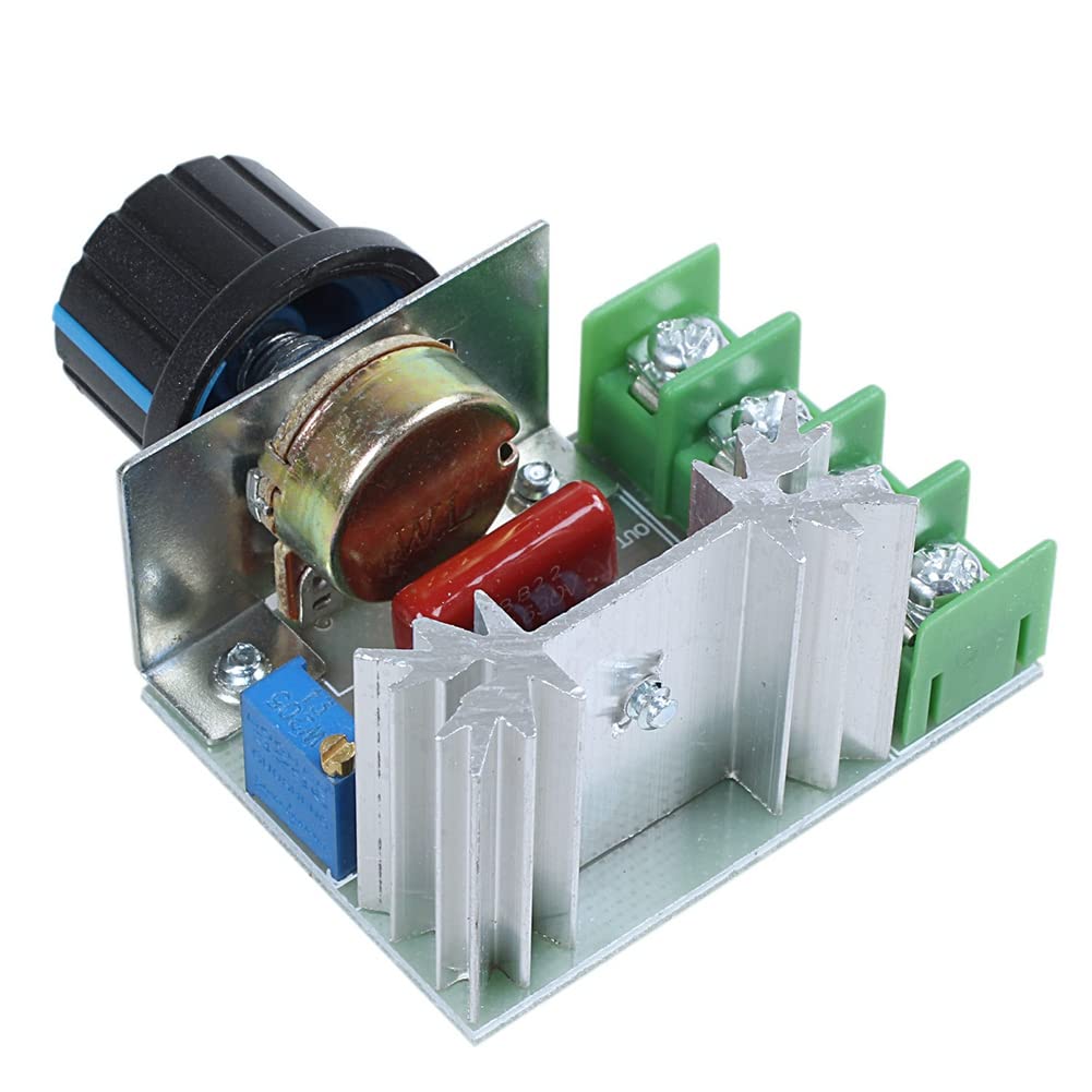 5X Regolatore di Velocita' Regolatore di Tensione Dimmer SCR 2000W AC 220V
