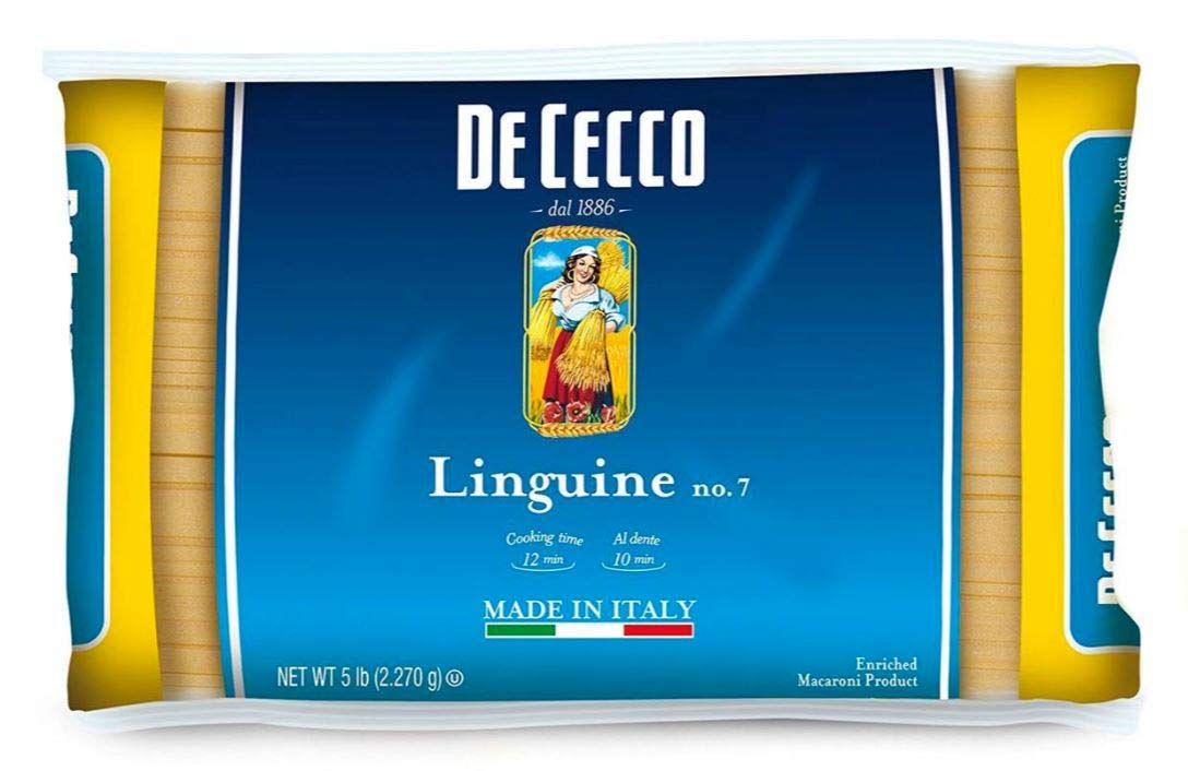 De Cecco Semolina Pasta, Linguine, 5 Pound