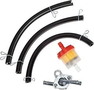 VICASKY 1 conjunto de válvula de tanque de combustível de motocicleta com gerador de linha de combustível válvula de desligamento do tanque de combustível combustível óleo combustível Petcock em linha válvula