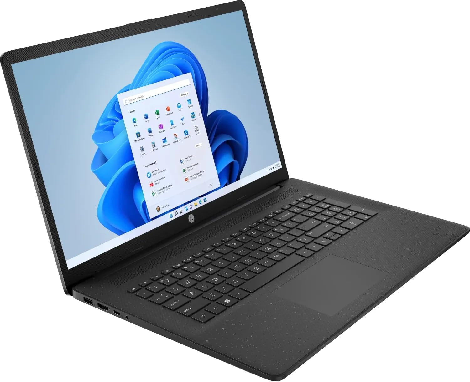 HP Laptop, 17,3 Zoll Full HD Display, Intel N4500, 2 x 2.80 GHz, 512 GB SSD, Intel UHD Graphics, Norton 360, Windows 11