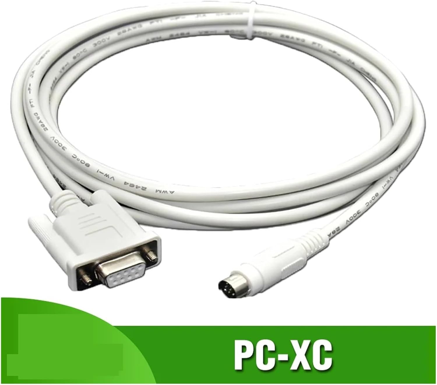MIFANI Netzwerk-Ethernet-Kabel, PC-XC TP-XC T*H-XC TG-XC MD204-XC for HMI Touch Pannel Connect PLC-Kommunikationskabel XVP-Kabel (Farbe: Weiß 5 m) (Color : White 10m)