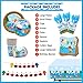 Nefelibata Gone Fishing Party Tableware Supplies Set Serves 20 Guests-Bobber Happy Birthday Banner,Plates, Cups, Napkins,Table Cover,Cutlery Kits-Kids Fisherman The Big One Party Ideas Decoration