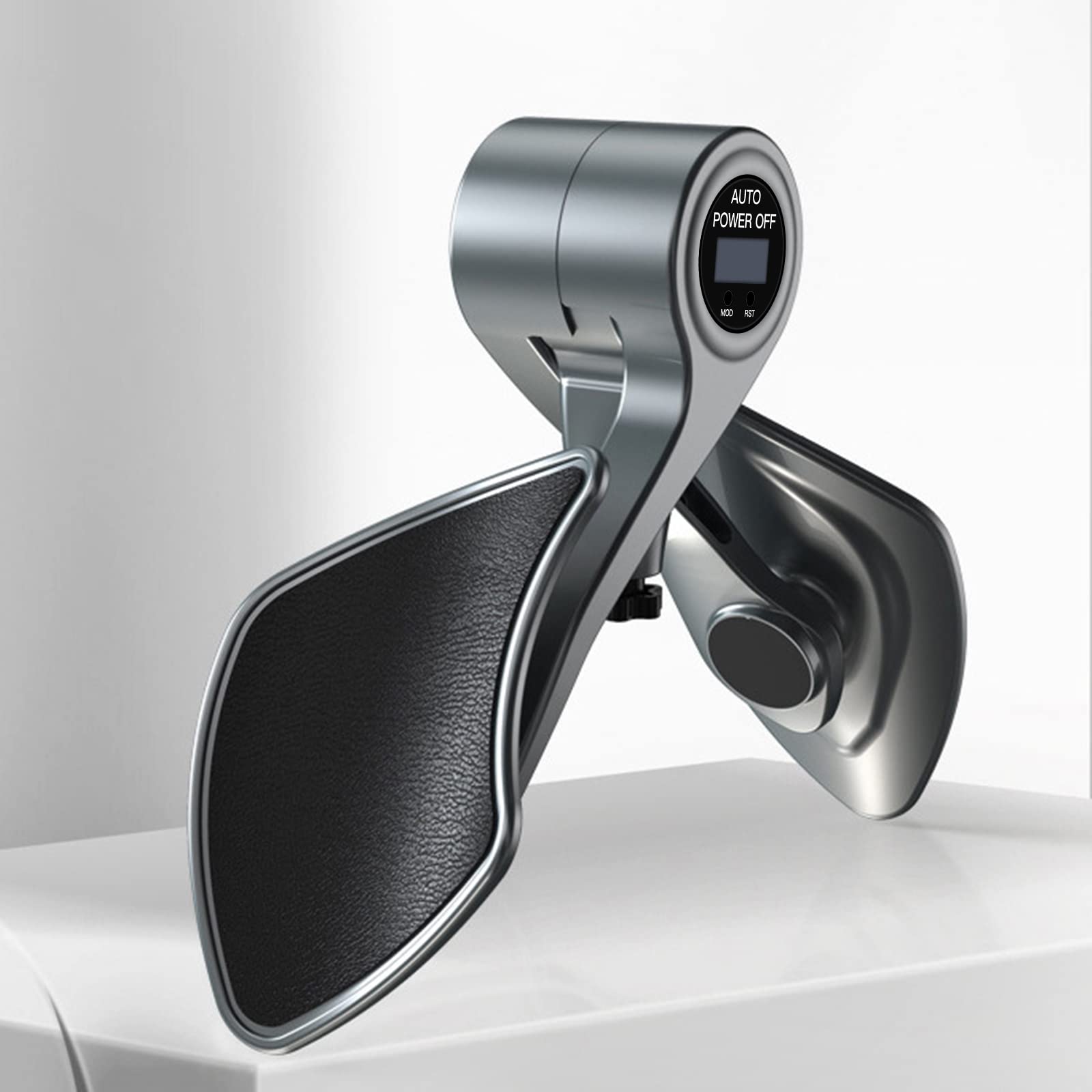 Thigh Master with Counter Muscle Hip Booty Inner Thigh Trainer Adjustable Strength Exerciser Pelvic Floor Trainer for Men and Women