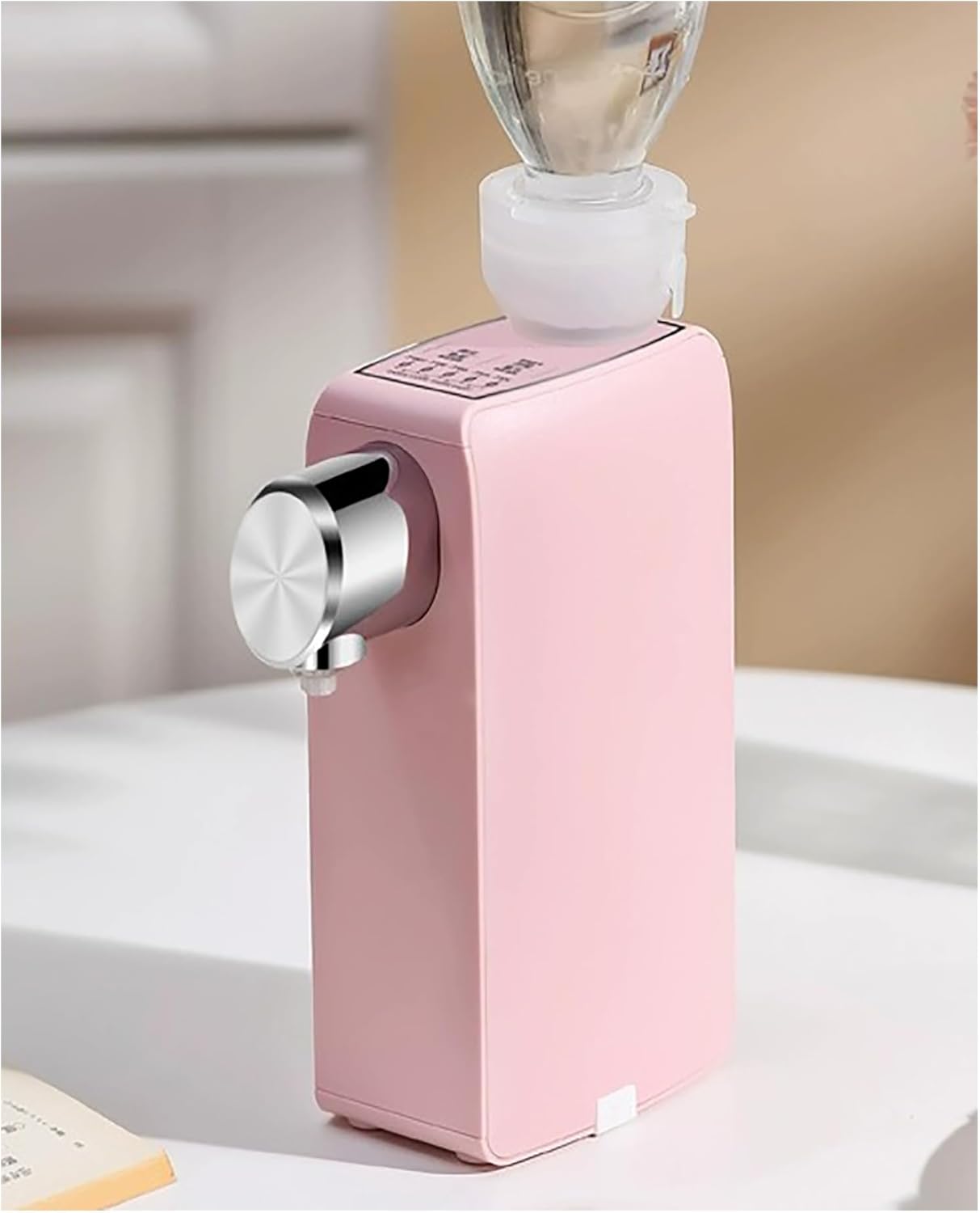 3 Seconds Instant Hot Water Dispenser, Mineral Bottled Water Machine, Desktop Small Speed Hot Travel Pocket Water Heater, 5 Temperatures Choices