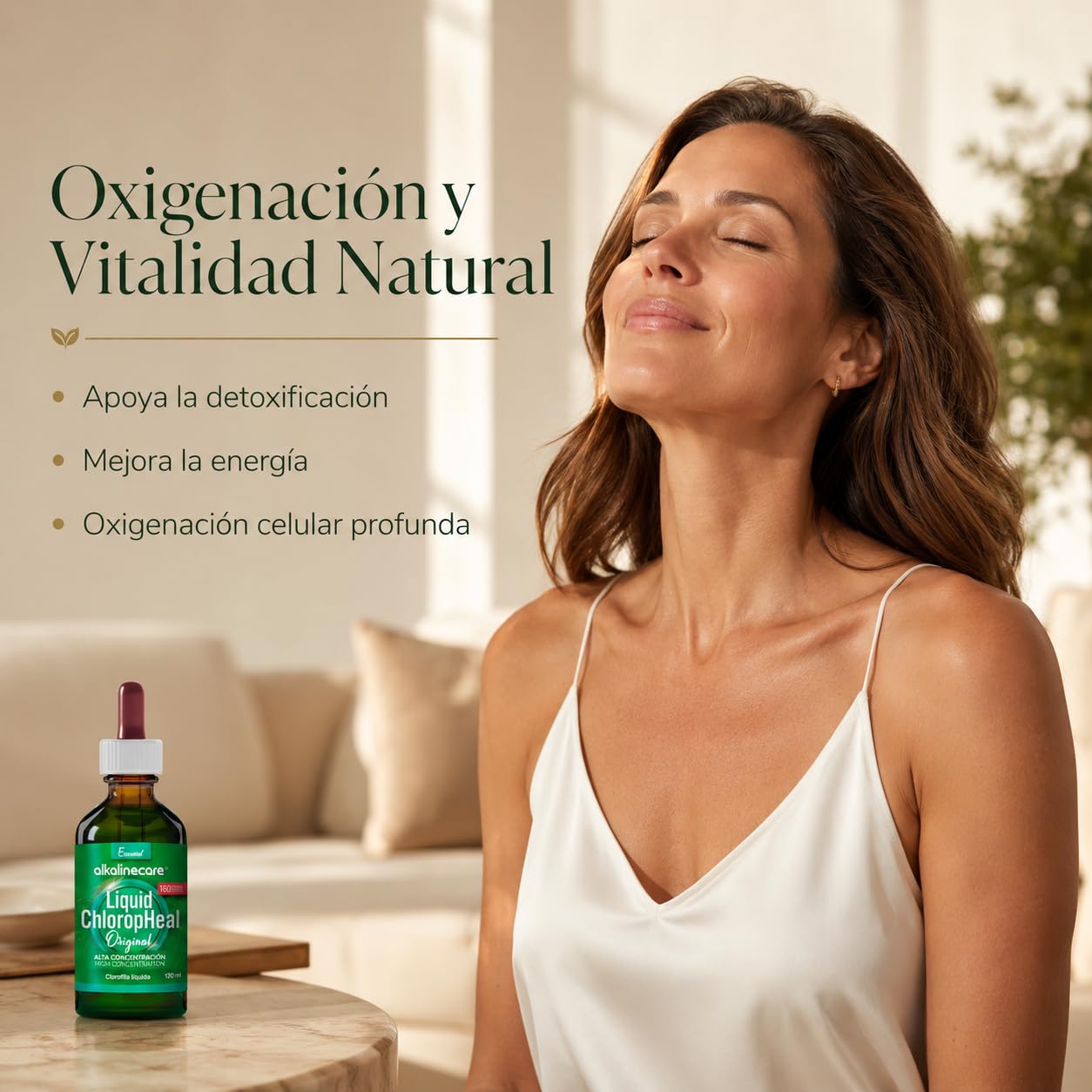 Chlorofila liquida di foglia di morera naturale al 100% - Alkaline Care