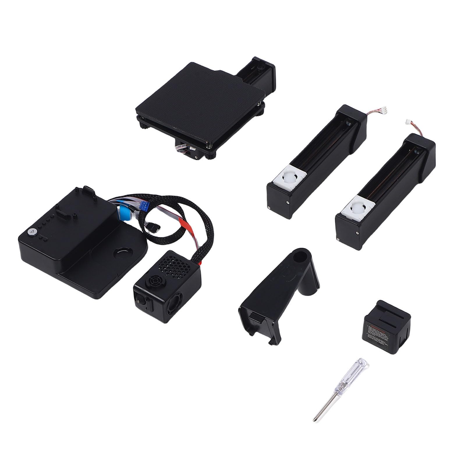 SEAFRONT Stampante 3D Portatile Mini Macchina da Stampa 3D Compatta per Principianti con Software di Affettatura Easyware Affettatura Automatica per Principianti Studenti Hobbisti (Spina europea)