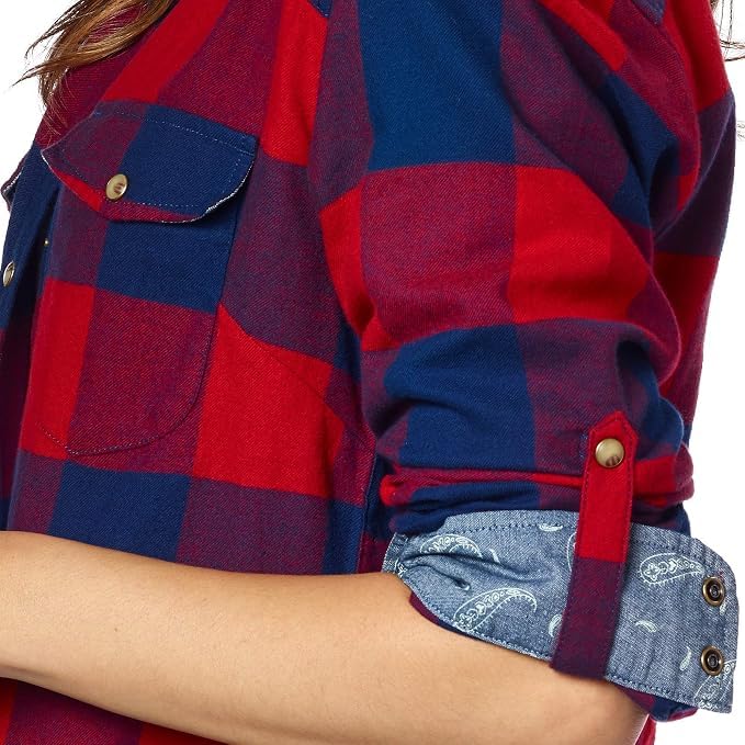 Image of Jachs Girlfriend Ladies' Flannel Shirt