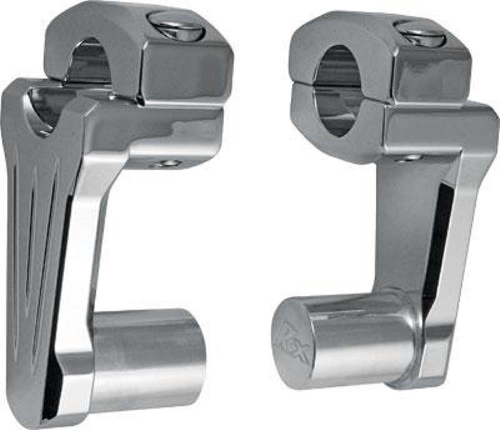 2" Chrome Pivoting Handlebar Risers 4R-P2CC02