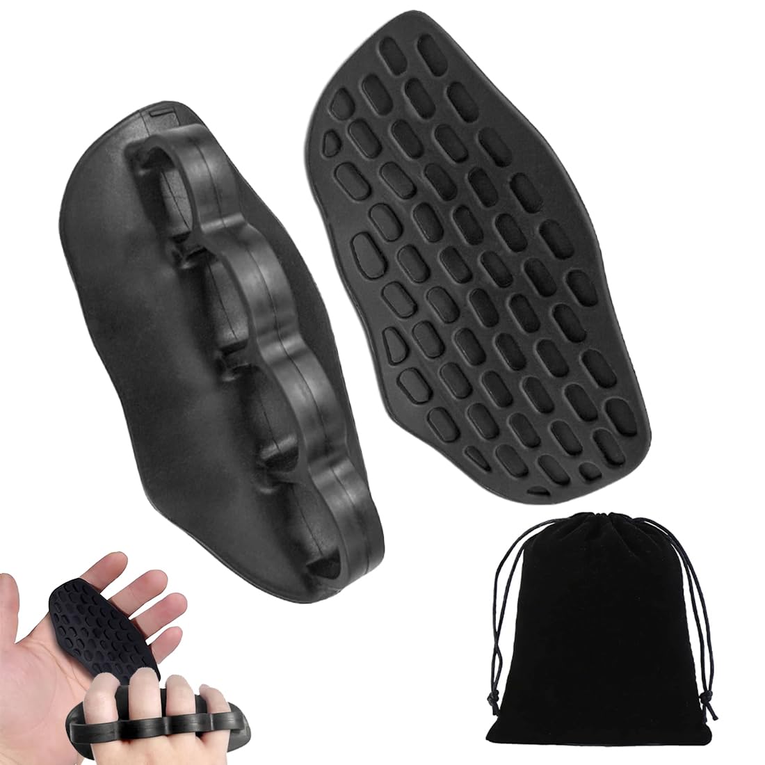2 Paar Anti-Rutsch Gym Grips – Rutschfeste Silikon-Griffhilfen Für Krafttraining, Klimmzüge & Crosstraining – Fingerlos, Ergonomisch, Hornhautschützend 2 Paar Anti-Rutsch Gym Grips – Rutschfeste Silikon-Griffhilfen Für Krafttraining, Klimmzüge & Crosstraining – Fingerlos, Ergonomisch, Hornhautschützend