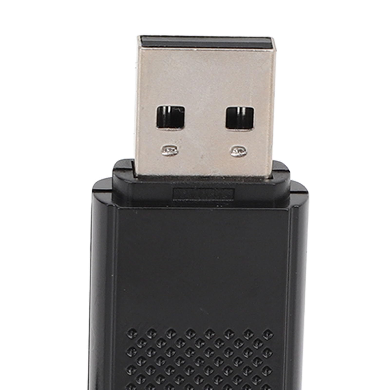 Receptor Inalámbrico del Dongle USB, Dongle Inalámbrico Confiable del Receptor Plug and Play VR para PC (Negro Transparente)