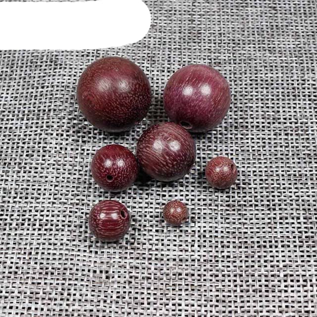 20 pz/lotto Rotonda Perline di Legno Naturale 6-20mm Sandalo/Passandro/Padauk Perline di Legno del Distanziatore FAI DA TE Creazione di Gioielli Finding-12,20mm 20 pz