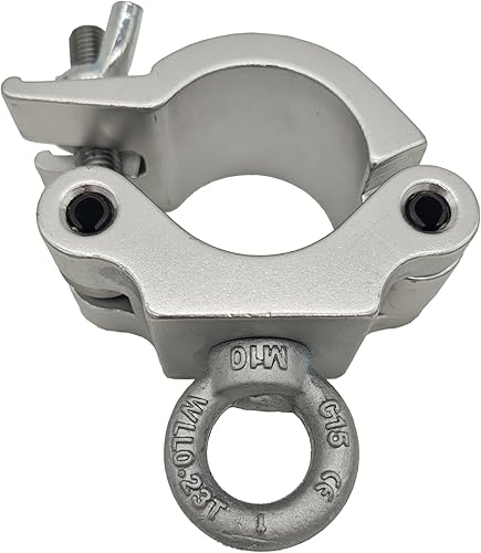 Miniatura 4 de Abrazadera profesional resistente de 1.654-2.008 in con perno de ojo para tubo de braguero de 2 pulgadas aleación de aluminio 6061