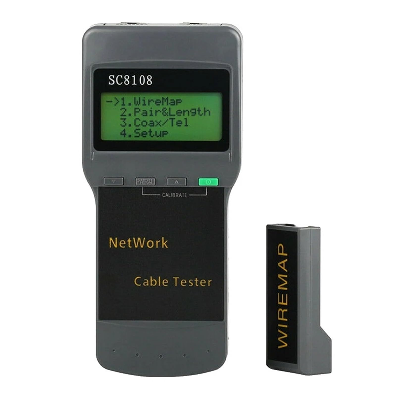 SC8108 Tester di Rete LCD Misuratore di Cavi LAN UTP con Display LCD Leggero E Portatile