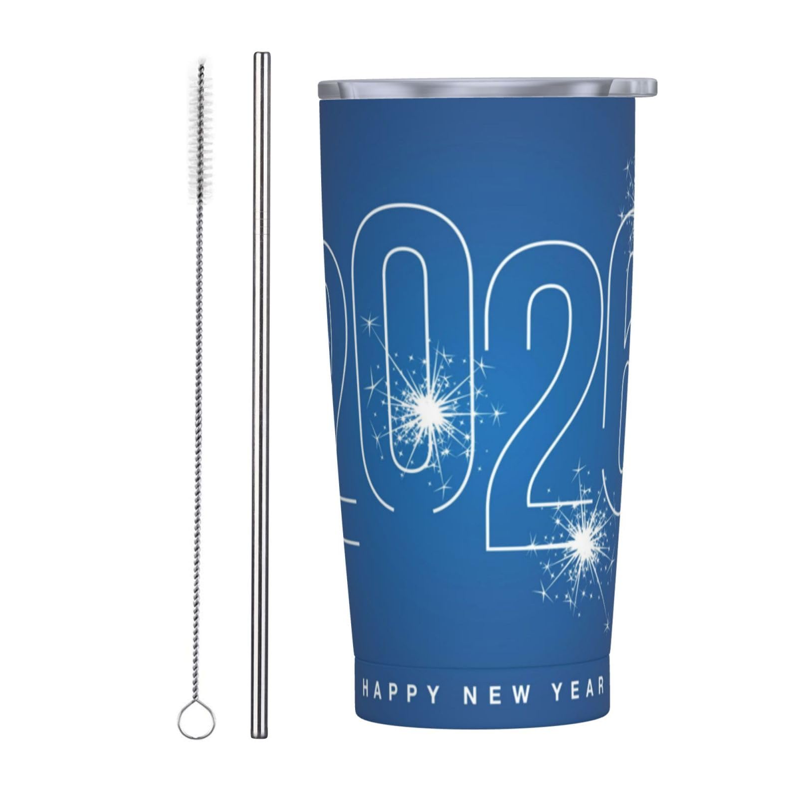 Amazon.com: Lwjdhy Happy New Year 2026 Tumbler Stainless Steel