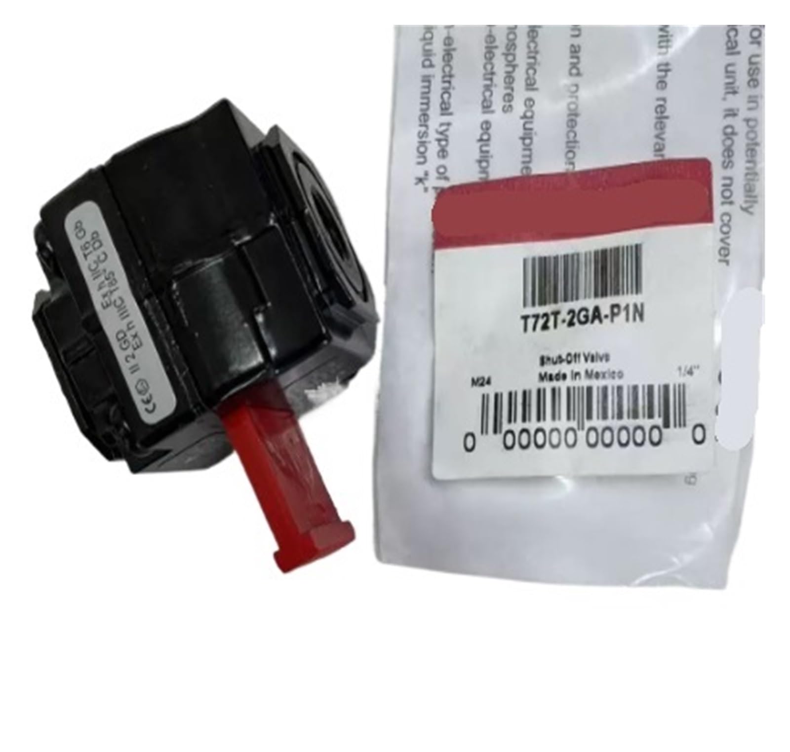 Vanne à soupape T72T-2GA-P1N avec filetage G1/4 pour régulation