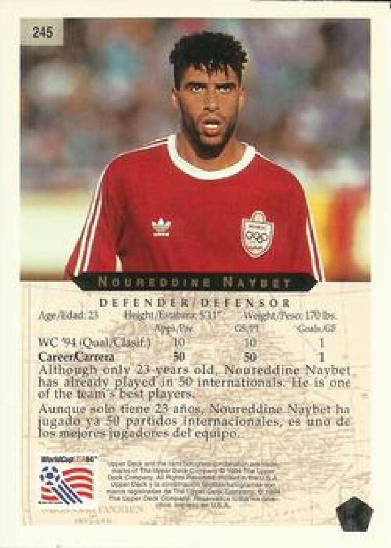 Amazon.com: 1994 Upper Deck World Cup Contenders English/Spanish