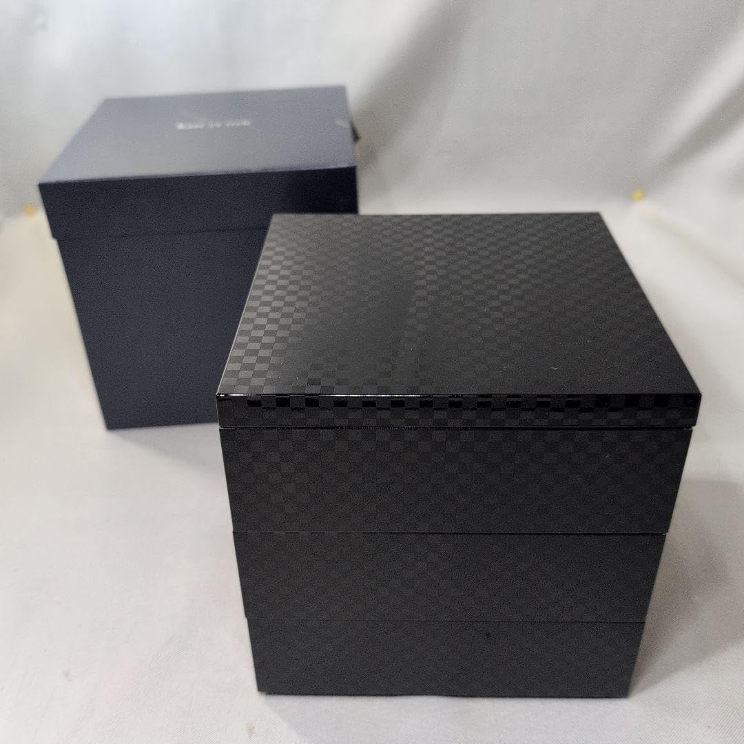 重箱 北市漆器店 JUBAKO チェス6.0三段 A43