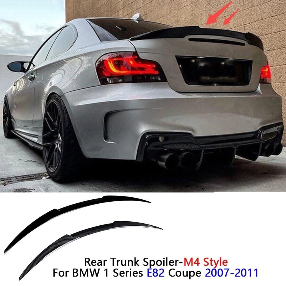 Spoiler Auto Ogon Samochodu DlaBmw serii 1 2007-2011 spojler samochodowy