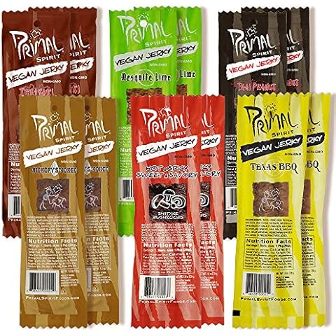 Primal Spirit Vegan Jerky Sampler Pack Cover