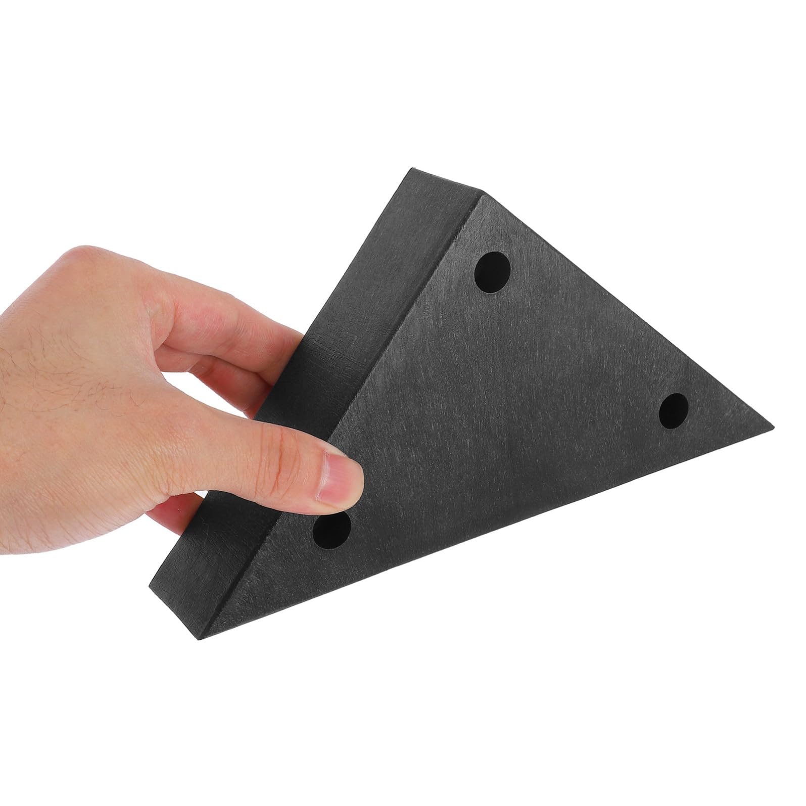 Piedini Triangolari in Plastica 8 Pezzi per Mobili, Divani e Sedie Viti, per Soggiorno e Giardino