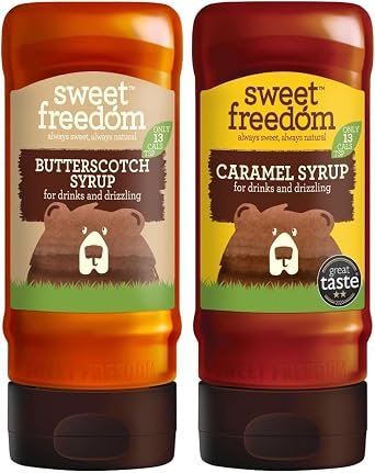 Sweet Freedom Butterscotch and Caramel Pack of 2