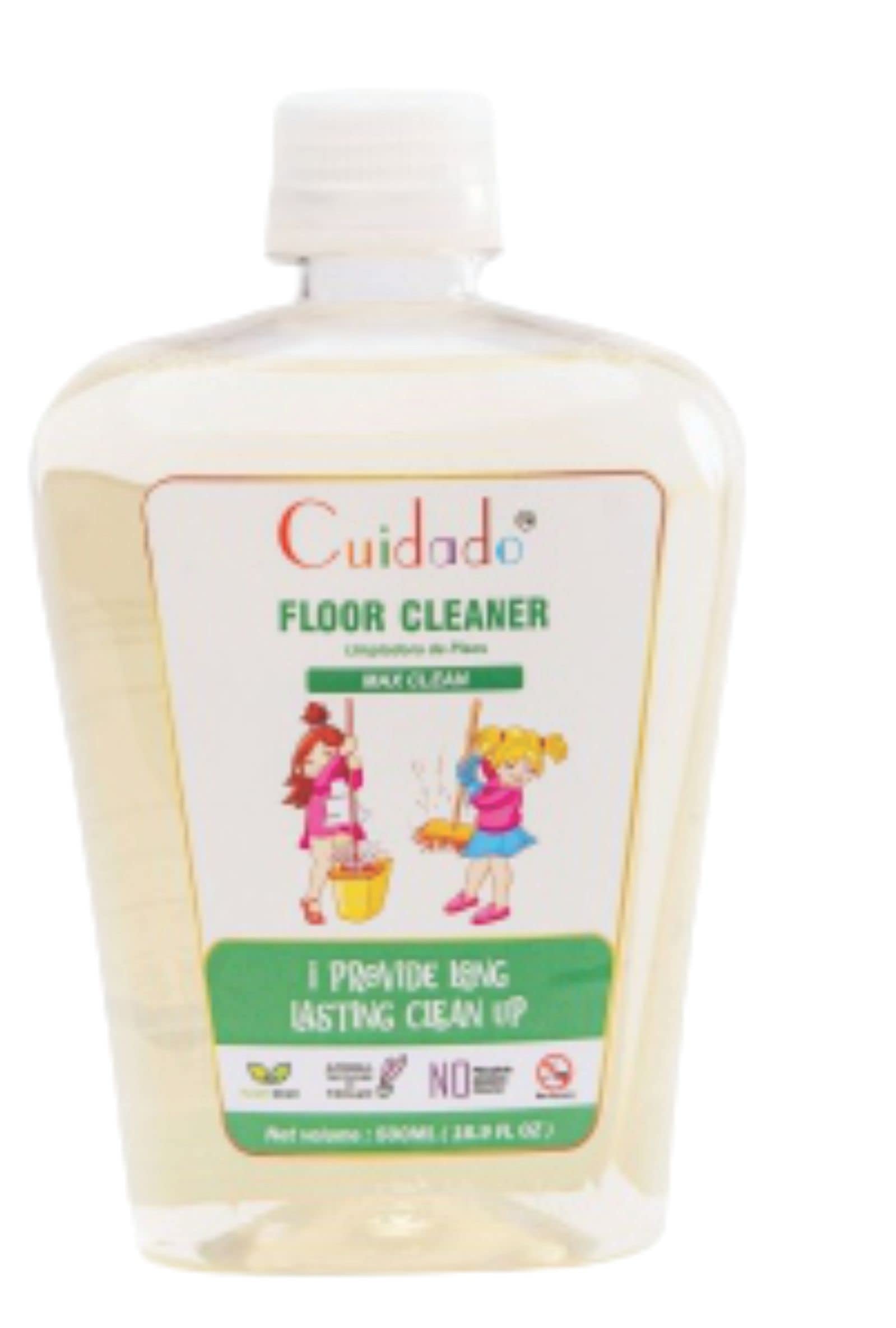 Cuidado All Natural Disinfectant All Purpose Floor (Surface) Cleaner | Skin Safe, Baby Safe & Pet-Friendly | Eco-Friendly, Non Toxic - 500 ml - Pack of 1