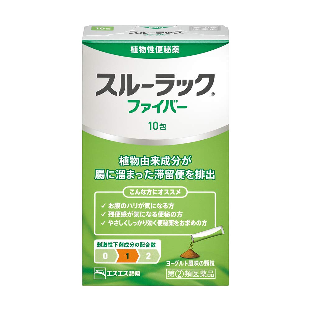 【指定第2類医薬品】スルーラックファイバー 10包