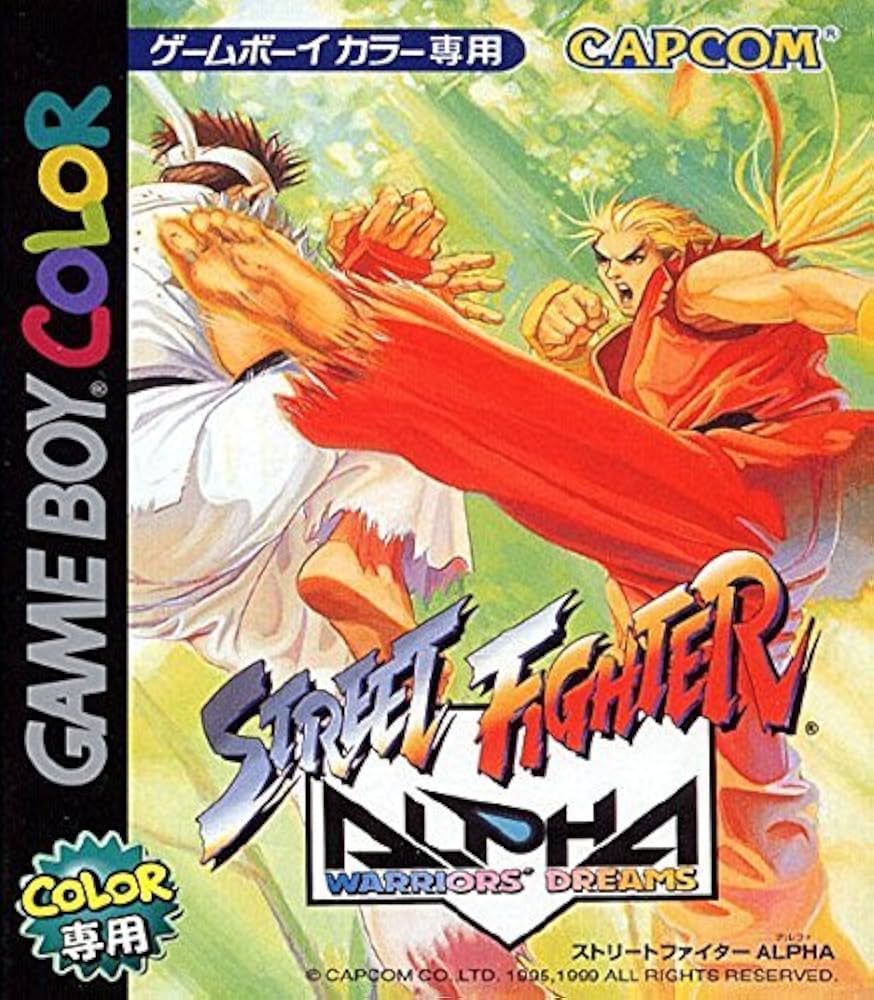 ♯♯GBC　ストリートファイターアルファ　CAPCOM Amazon.co.jp: ストリーファイターALPHA : Video Games
