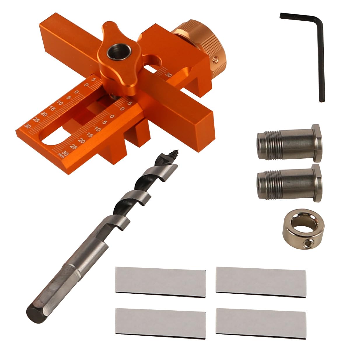 Muiltvoe Cabinet Door Installation Positioner Mounting Jig For Positioning Cabinet Doors Easily Adjustable Aluminium Alloy Versatile Cabinet Door Installing Tool
