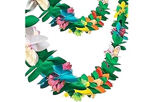 6 Packs Tropical Flower Garlands