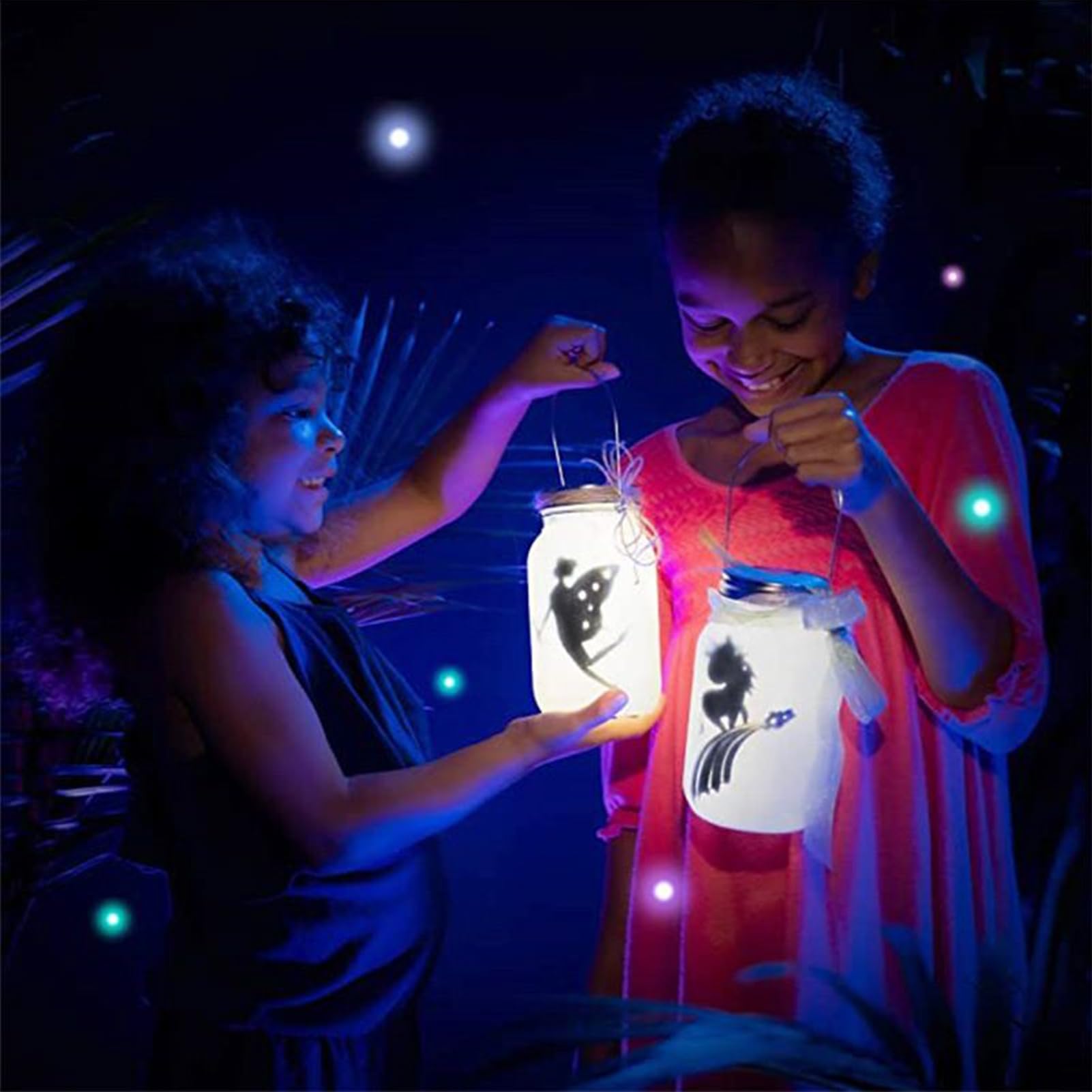 Kit Farolillos Luz Nocturna para Manualidades Creativas con Control Remoto