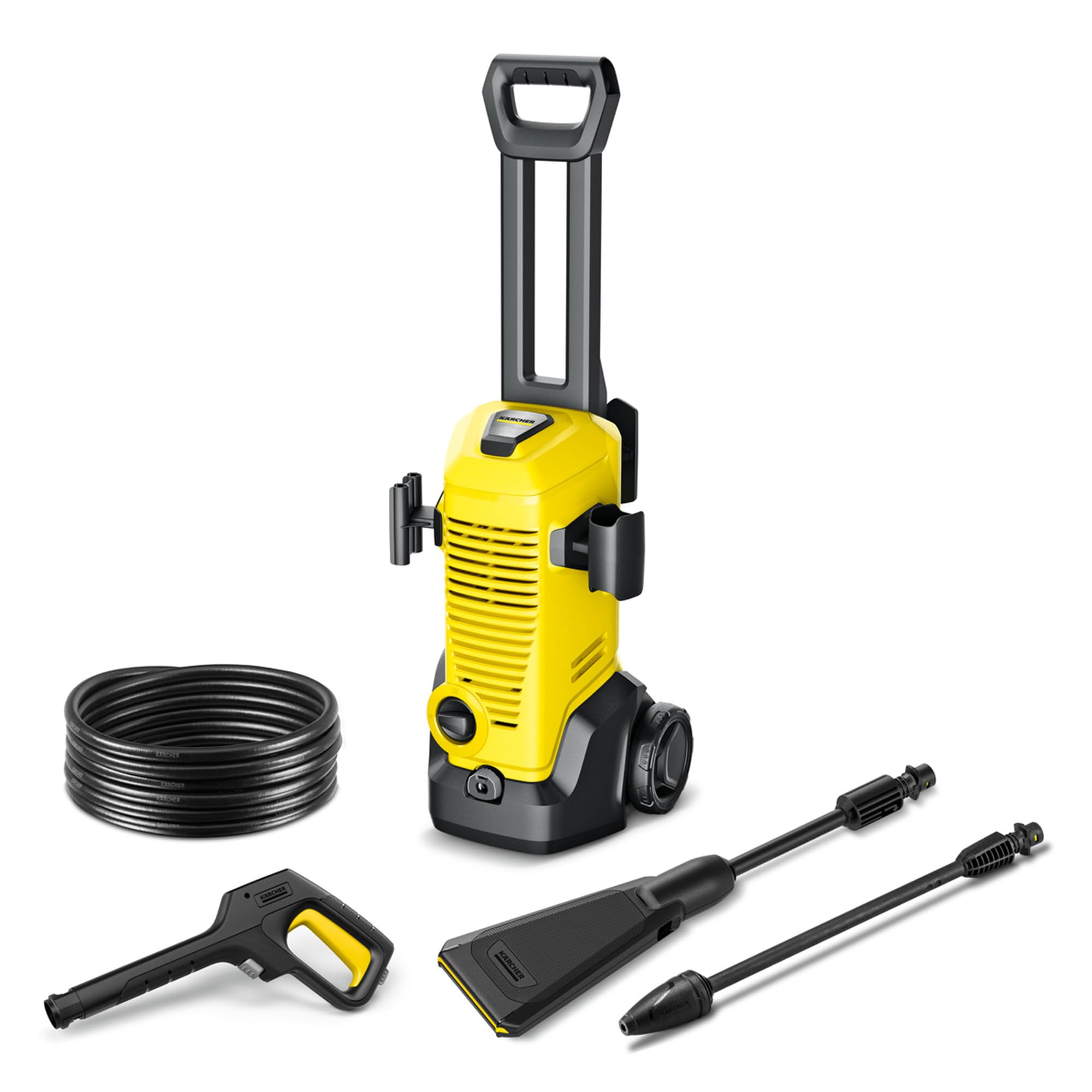 Kärcher high-pressure washer K 3 eco!Booster, pressure: max. 120 bar, flow rate: 380 l/h, area: 25 m²/h, weight: 4.5 kg, high-pressure gun, high-pressure hose, eco!Booster, dirt blaster