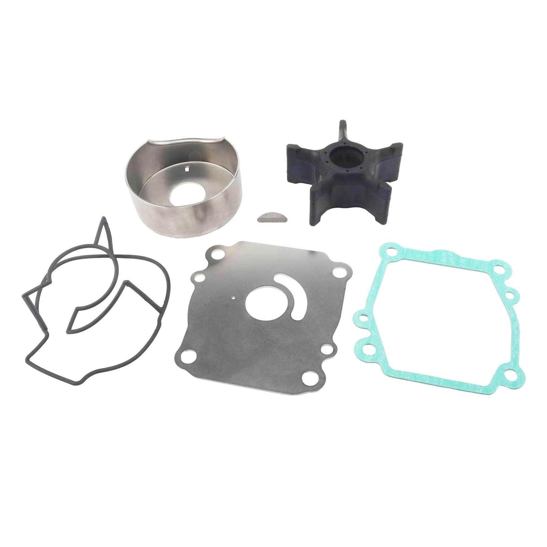 Bomba Agua Auxiliar Kit Reparación Impulsor Para Suzuki 90 100 115 140 HP Para Motores Fueraborda Reemplaza 17400-92J22 17400-92J23 17400-92J21