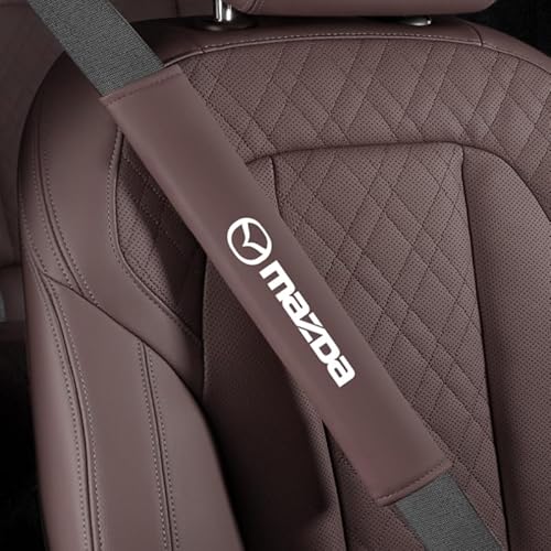 マツダ カー シートベルトパッドマツダ シートベルトカバー シートベルトショルダー アクセサリー 延長タイプCX-3/CX-4//CX-5/CX-8/アテンザ/アクセラ/デミオ 全シリーズ対応 肩保護カバーシート 柔らかくて快適てシートベルトの擦り傷を防止
