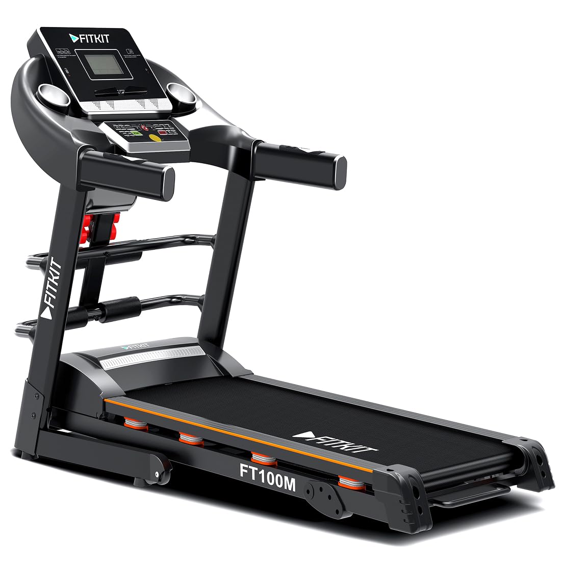Fitkit FT100 Series (3.25HP Peak) DC-Motorised Treadmill (Inclination