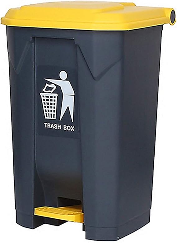 Plastic Bin Outdoor Pedal Type Large Capacity Pedal Drop Box with