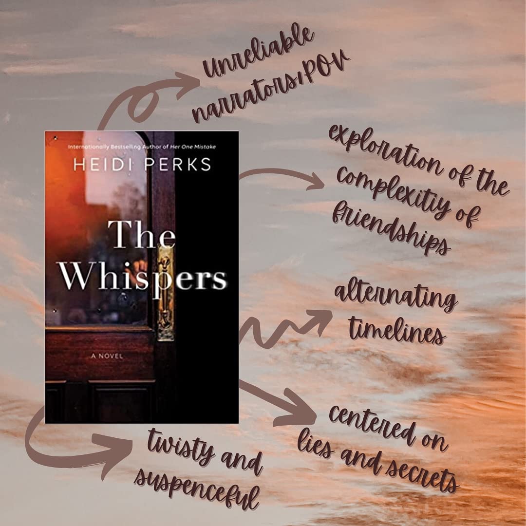 Amazon The Whispers A Novel 9781982153250 Perks Heidi Books