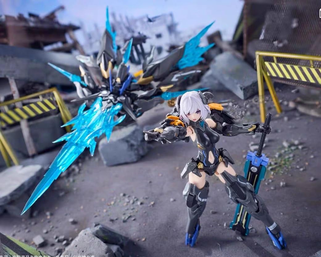 Amazon | 1/12スケール機動天使ガール 黑天鵝 エリシア プラモデル