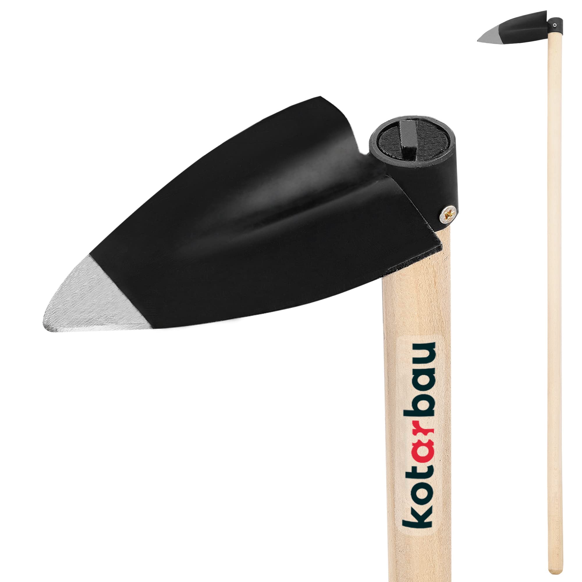 Zappa Da Giardino KOTARBAU 210mm - Con Manico In Legno 120cm, Acciaio Forgiato Per Lavori Di Precisione - Foto 6