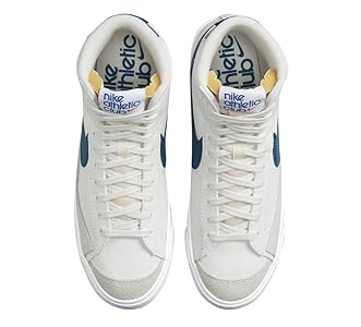 Amazon.com | Nike Blazer Mid 77 Athletic Club White Marina