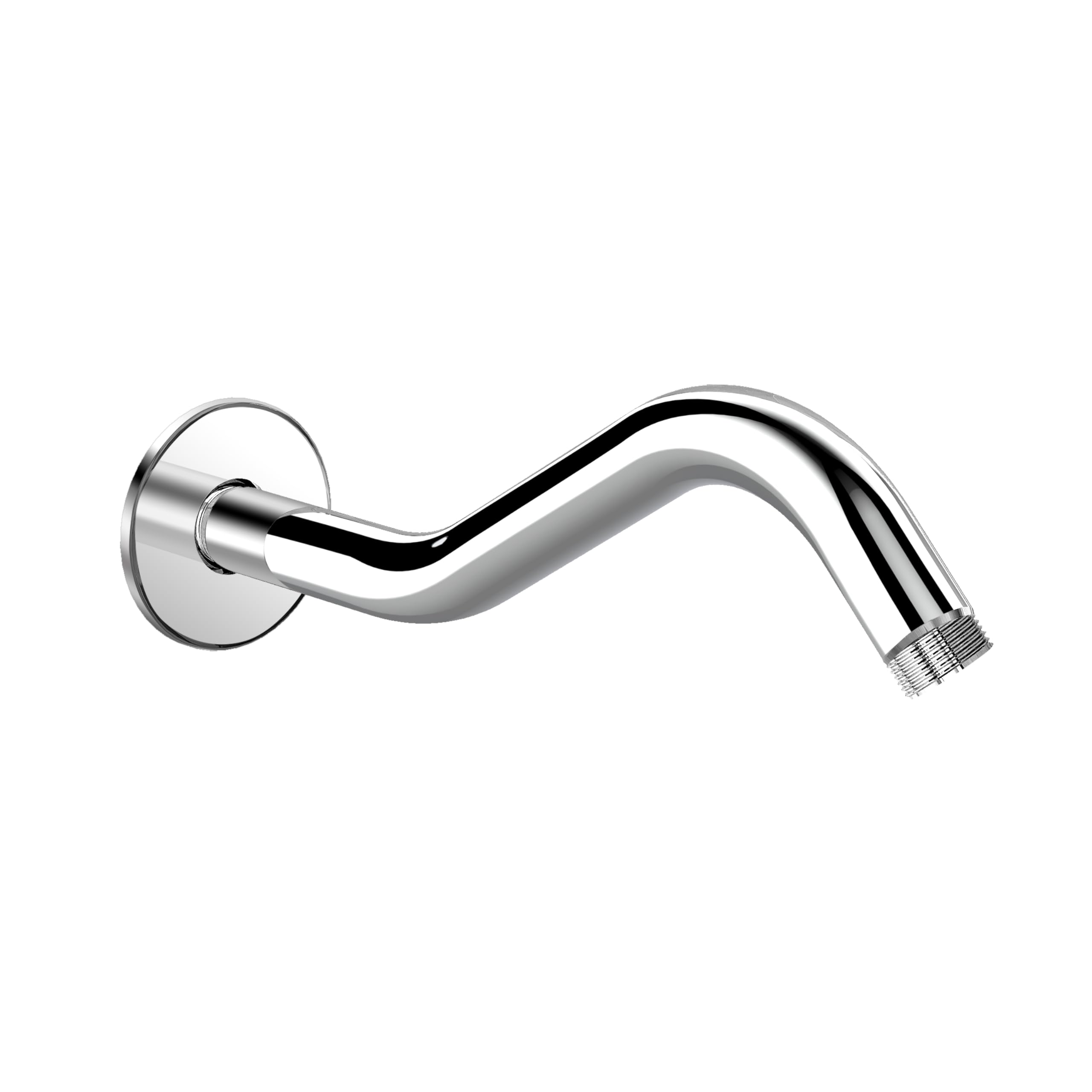 Plantex 11-Inch S-Shaped Shower Arm for Overhead Shower/Stainless Steel Shower Arm Pipe/Wall Mount ShowerArm for Bathroom Fitting with ½-Inch Thread - Pack of 1 (Chrome)-image-24