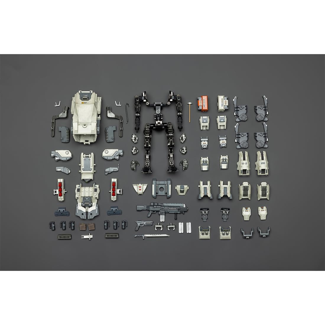 Figurka akcji w skali 1/25, wojskowy model mecha, z całkowicie przegubowymi przegubami i zdejmowanymi, realistycznymi akcesoriami do ekspozycji biurka, budowania scen, entuzjastów