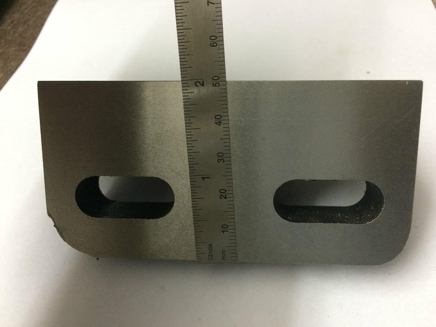 Caste Iron Slotted Small Angle Plate 100 x 50 x 58 mm -Stress Relieved