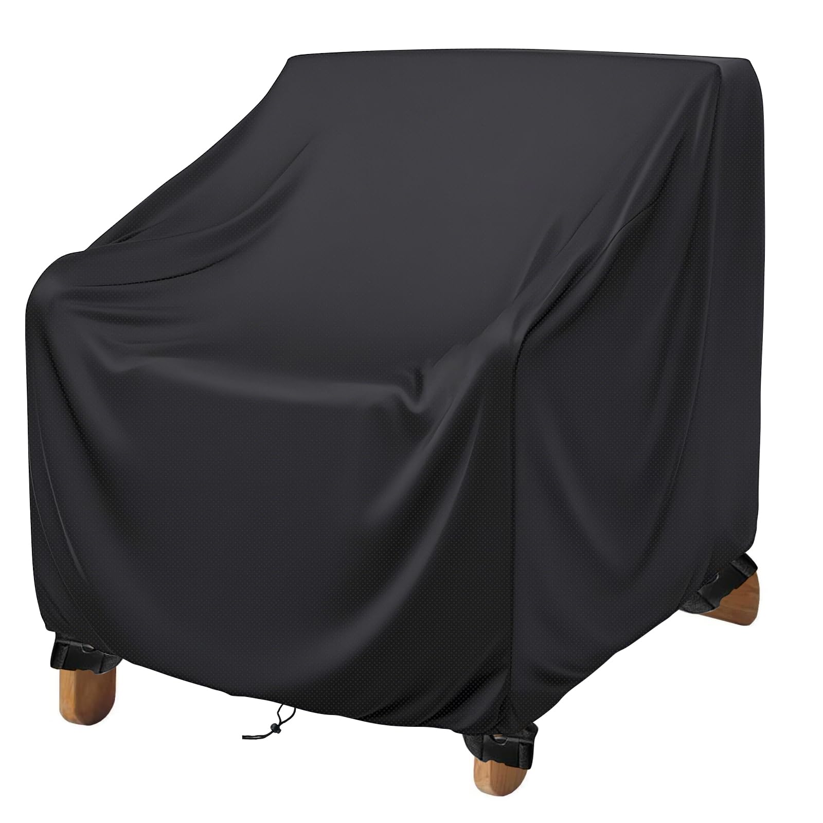 Coprisedie Per Esterno Impermeabile - Tessuto Oxford 420D, Resistente A Vento E Pioggia, Con Cordino - Foto 5