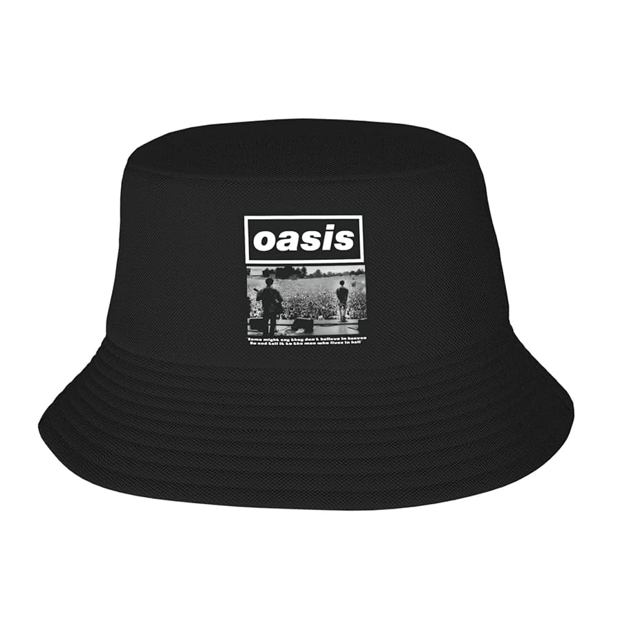 Amazon.co.jp: バケットハット オアシス Oasis バンド 帽子 漁夫