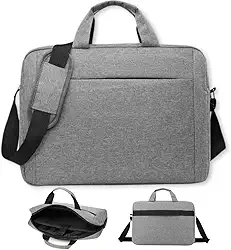 Bolsa Pasta para Notebook Maleta Executiva Impermeável Portátil | Alça Ombro e Mão Para Viagem, Trabalho, Faculdade Ideal Para o Dia a Dia Alça Transversal Unissex - Exclusividade Izal